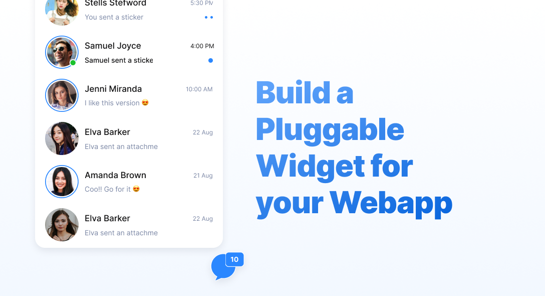 Build a “Pluggable” Widget for your Webapp